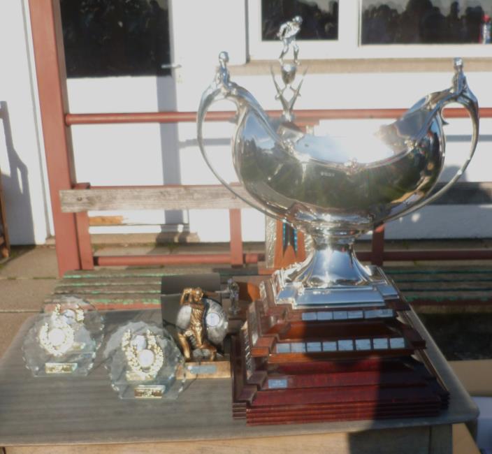 The Bowl and trophies
